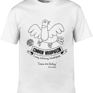 Common Woodpigeon // birdwatching made easy – camiseta unissex T-shirt BR