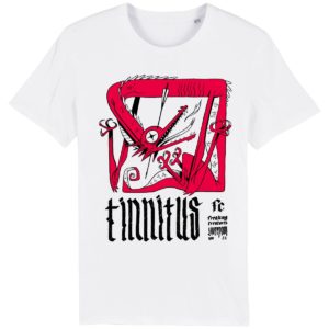 Tinnitus // dragão agonizando – camiseta unissex