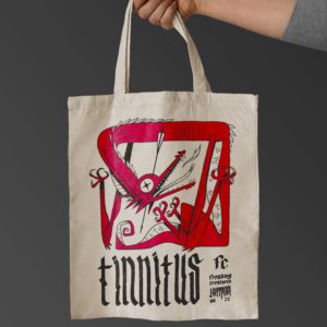 Tinnitus Dragon // eco bag 3 tamanhos